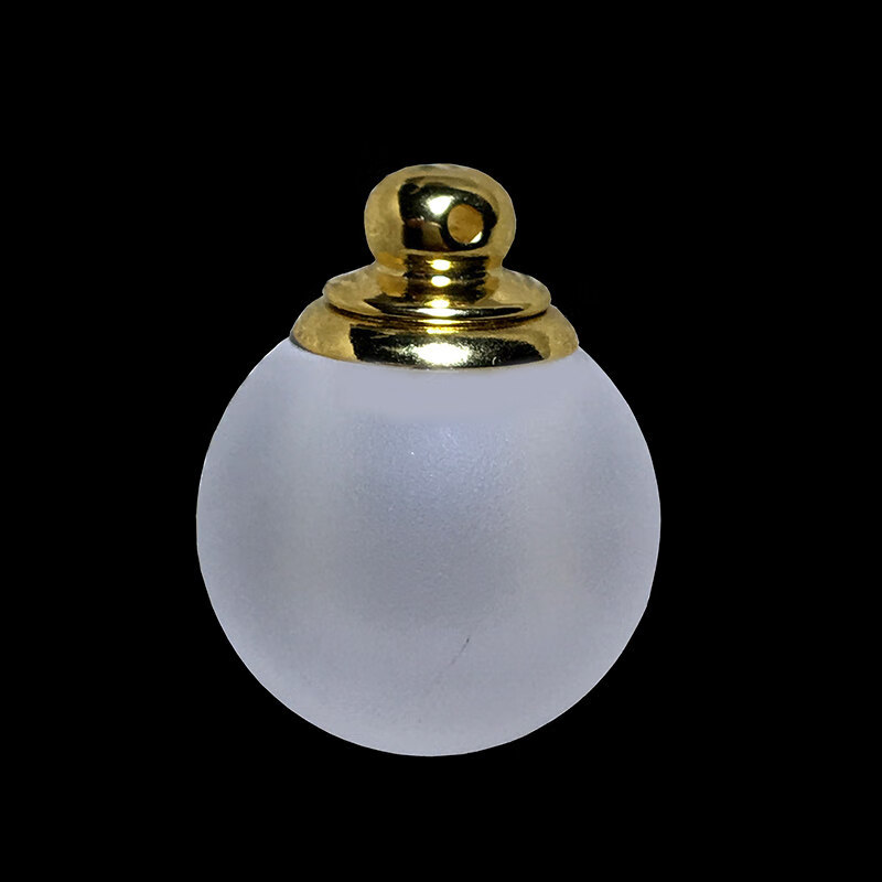 瓶空心项链宠物念纪保存瓶挂坠开光磨砂小玻璃瓶空心吊坠磨砂空心挂坠