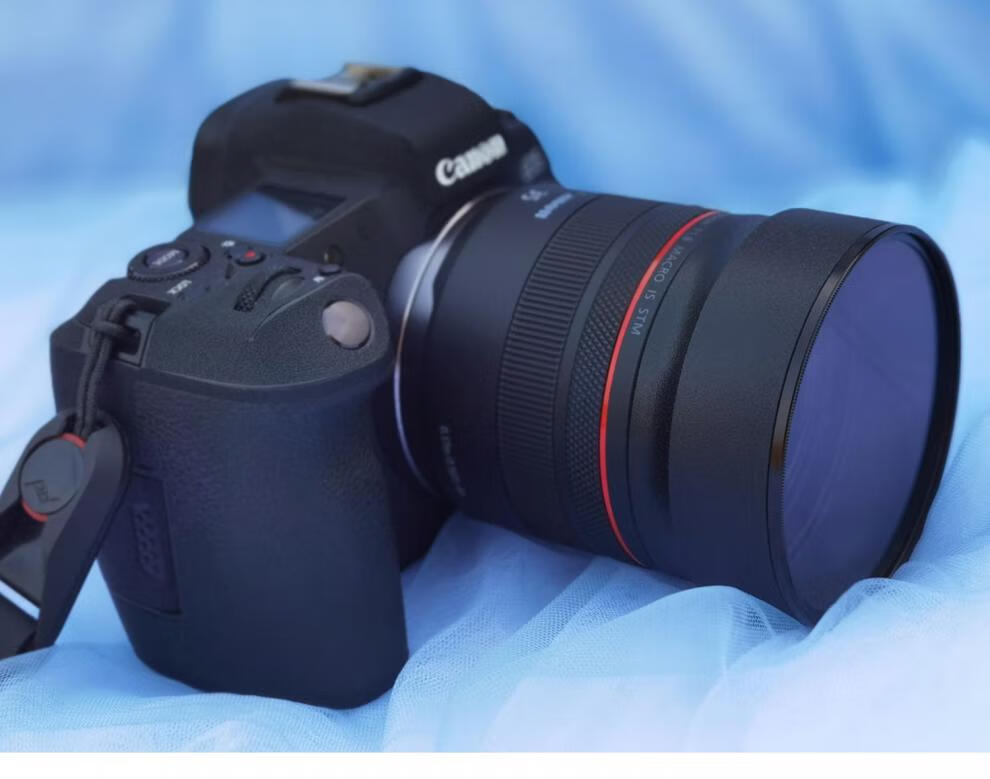 佳能镜头遮光罩 rf35 金属遮光罩 rf35mm f1.