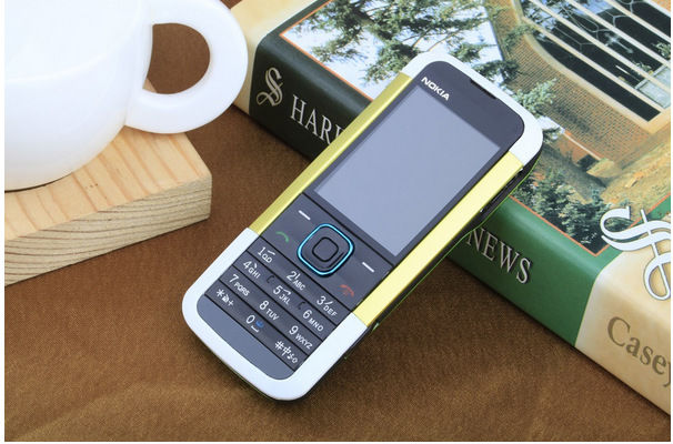 nokia/诺基亚 5000直板移动按键男女学生 n5000【蓝色】 套餐一电池2