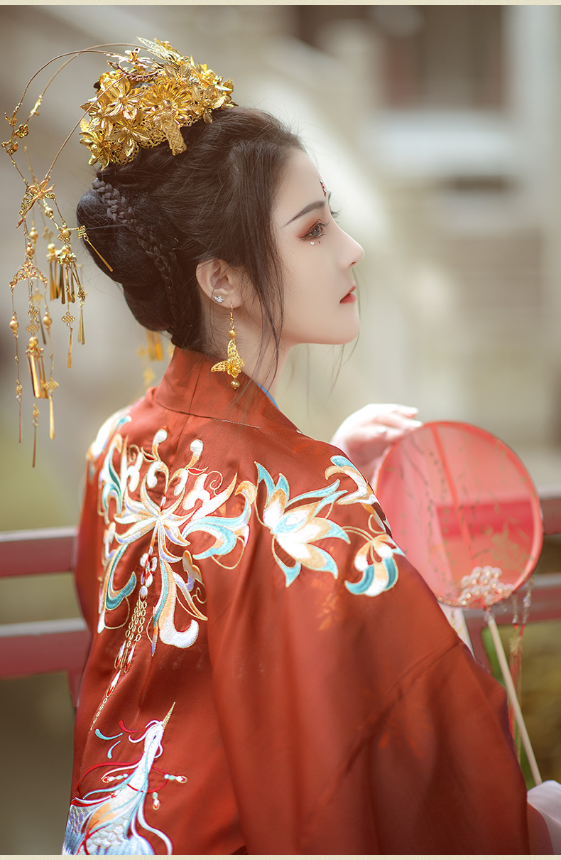 如梦霓裳汉服女大袖衫[胡云谣]重工绣花敦煌元素传统中国风原创春季