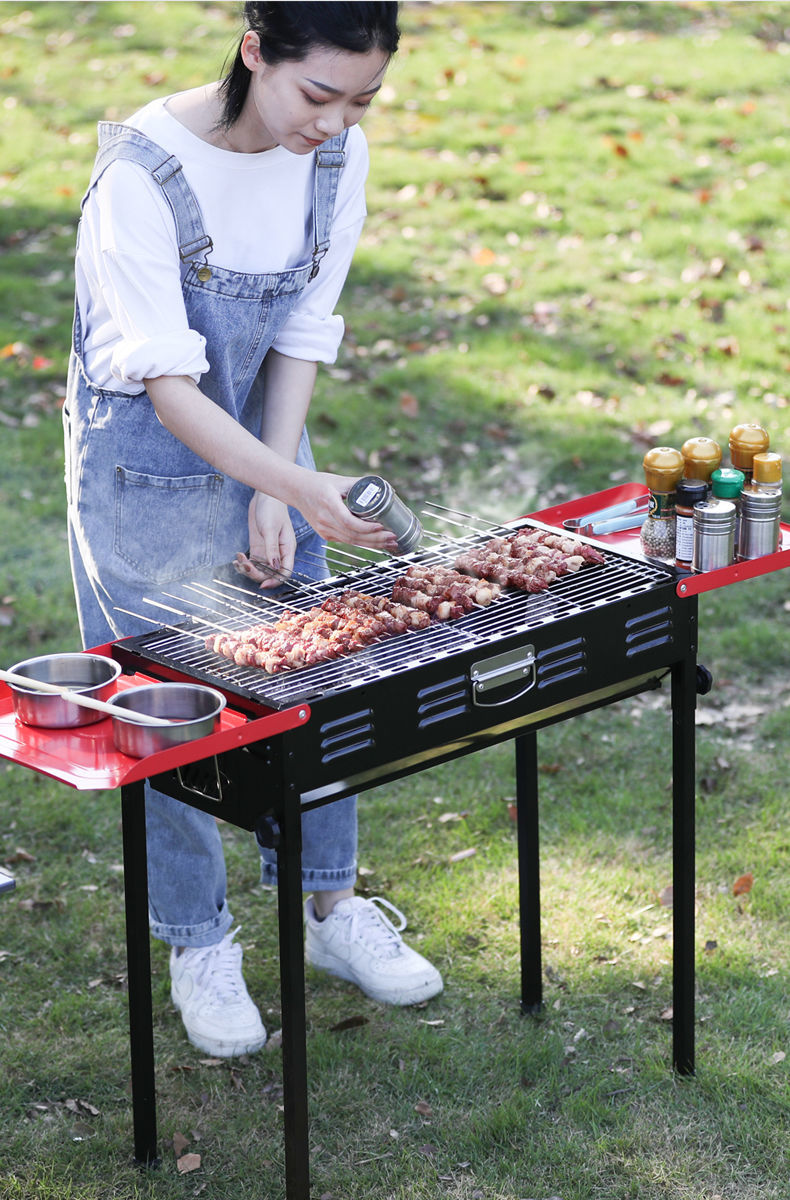 鑫邕将 烧烤架户外木炭家用烤肉工具烧烤炉烤野外用具无烟碳烤炉子