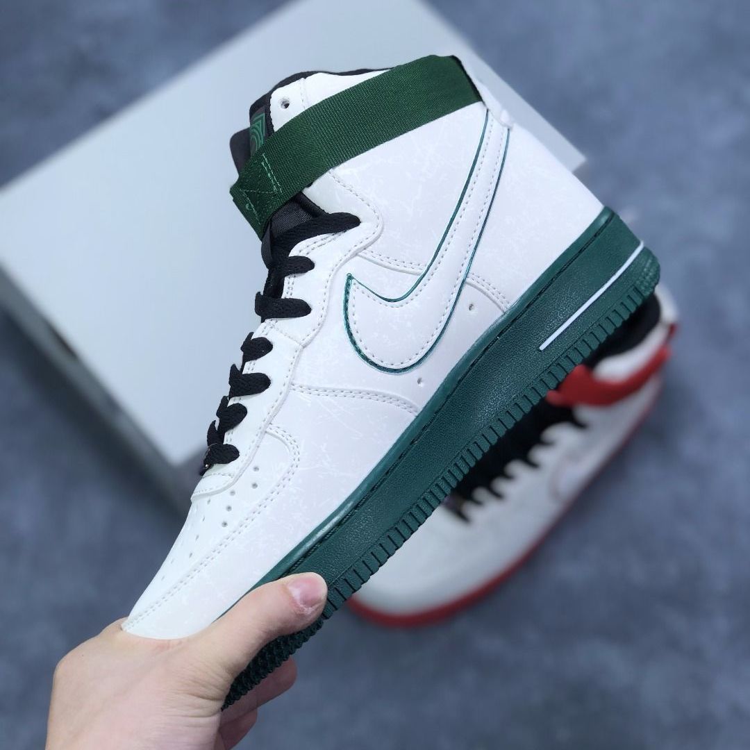 1空军一号af1红绿鸳鸯高帮休闲运动板鞋4581110ck458111036