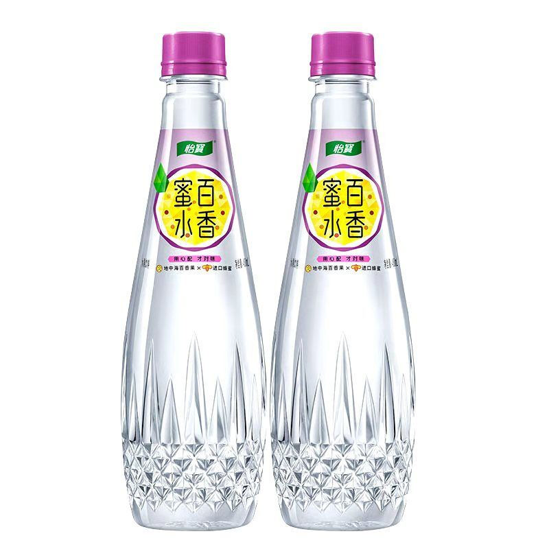 怡宝蜜水480ml8瓶装柠檬味百香果白柚橙果味饮料蜜水4味混合8瓶不指定