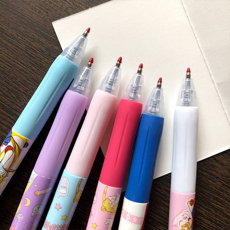 肉球笔 韩版i创意学生可爱小萌兔按动笔超萌肉球中性笔卡通少女心