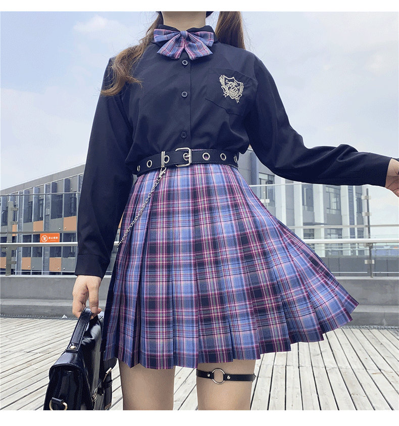 电竞少女jk制服格裙原创正版套装板桥制服部日系学院风春夏基础款 918