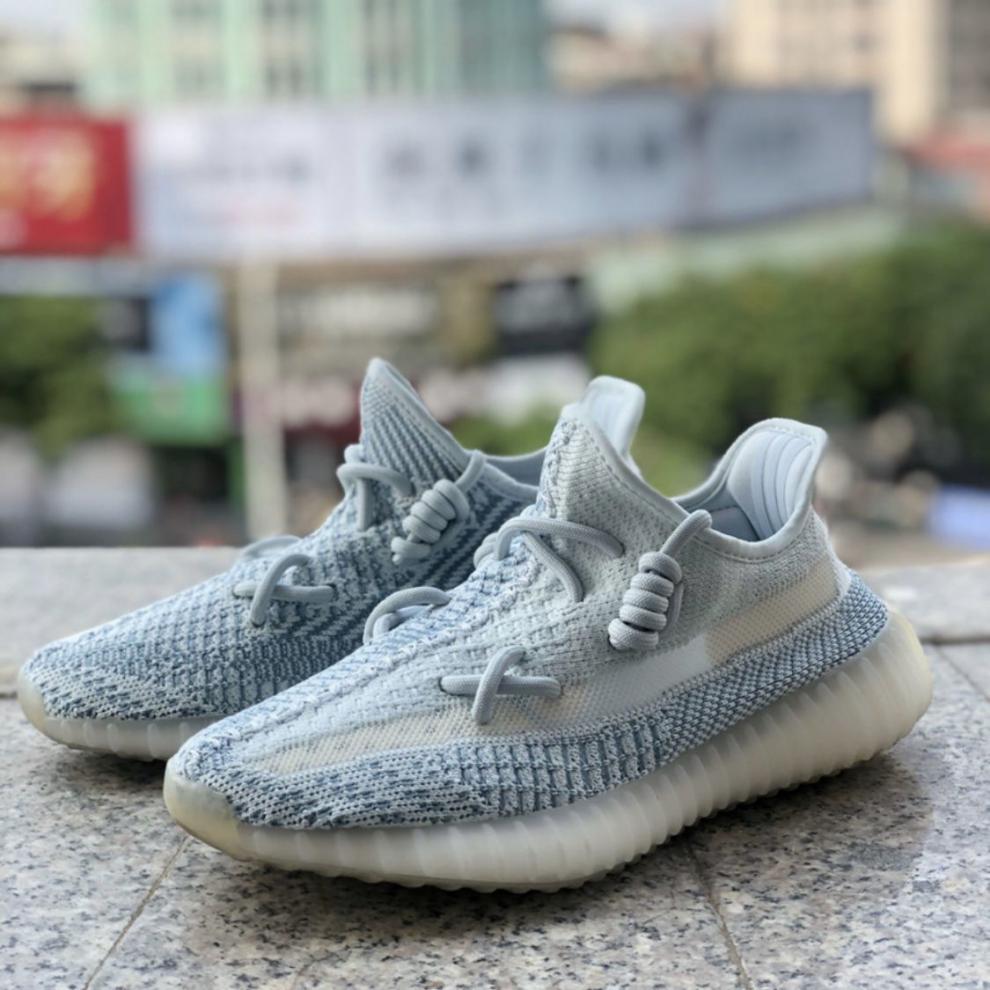 椰子鞋男350高工艺真爆椰子鞋男女纯白满天星莆田情侣椰子百搭鞋白