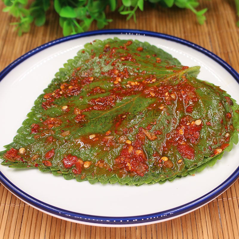 东北朝鲜族风味苏子叶咸菜批发各种酱菜韩国泡菜下饭菜佐餐即食朝鲜族