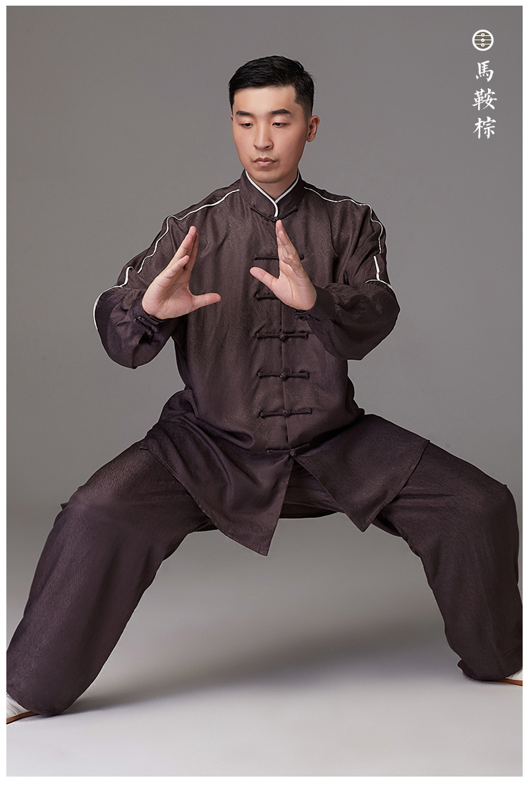 太极堂太极服男女沽唐记中国风太极服女春秋冬季男太极拳练功服表演出