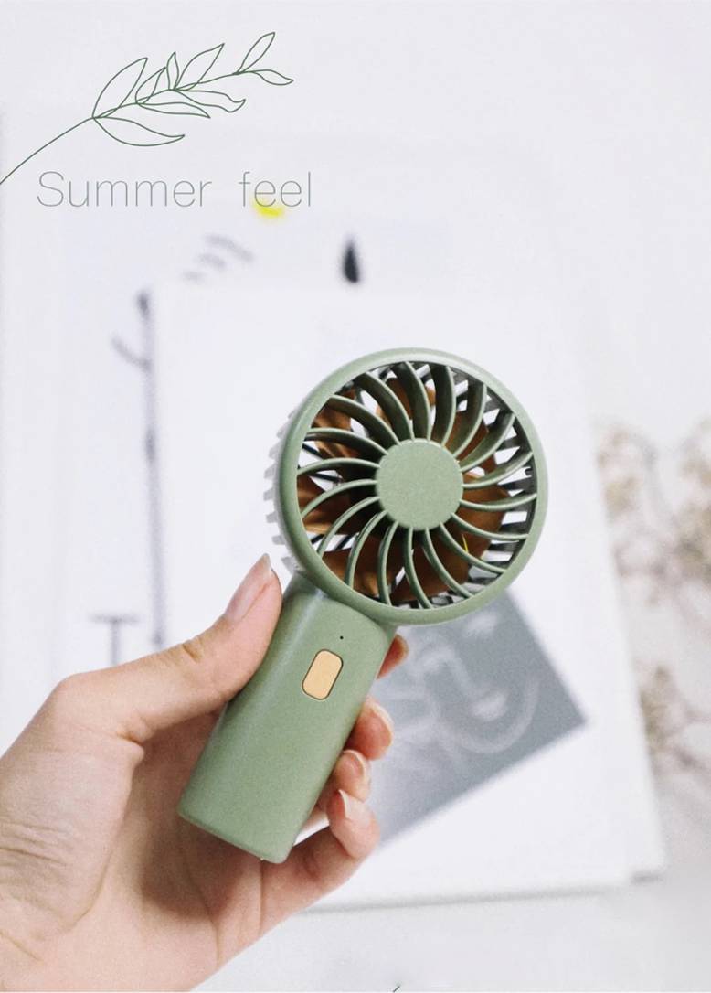 手持小风扇 赋七fucci小型手持电风扇usb学生便携式随身迷你可充电小