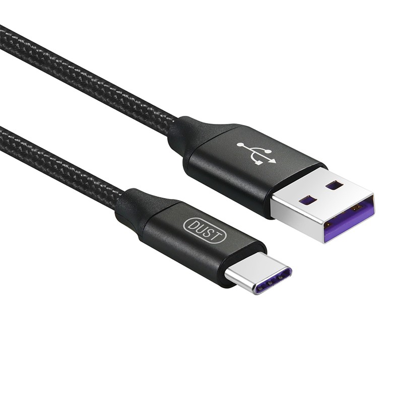 尘土5a type c数据线 适用华为mate10/9p10plus等type-c通用快充电线