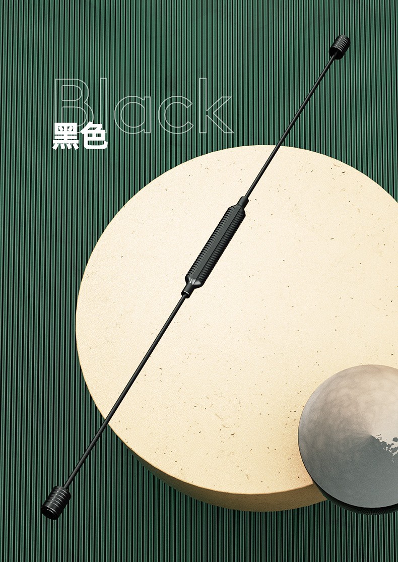 多功能菲利斯训练棒飞力士健身弹力棒震颤棒飞力仕杆振颤棒红色不可