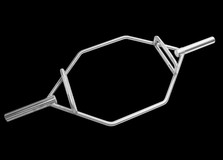 深蹲硬拉耸肩六角杠环型环型举重室内运动深蹲硬拉耸肩六角杠 黑色
