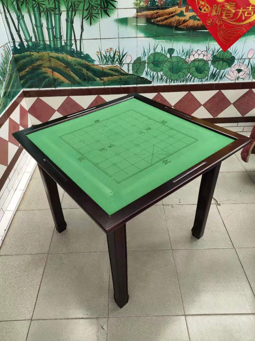 小米(mi)生态米家通用手搓麻将桌家用实木麻将桌棋牌桌手搓麻将手动