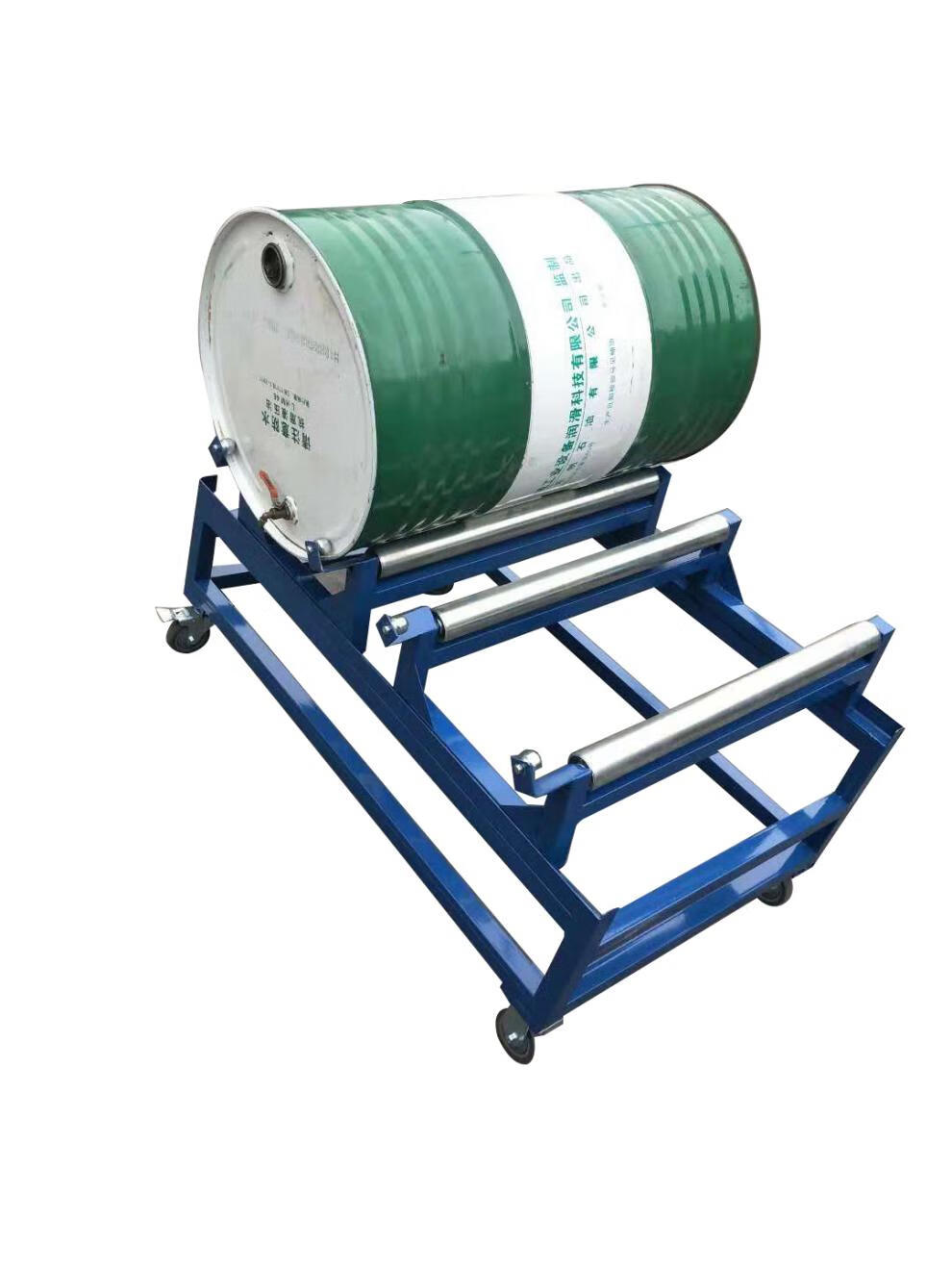 油桶架子可移动油桶支架防渗漏油盘架防渗漏托盘架子柴油桶铁架子单桶