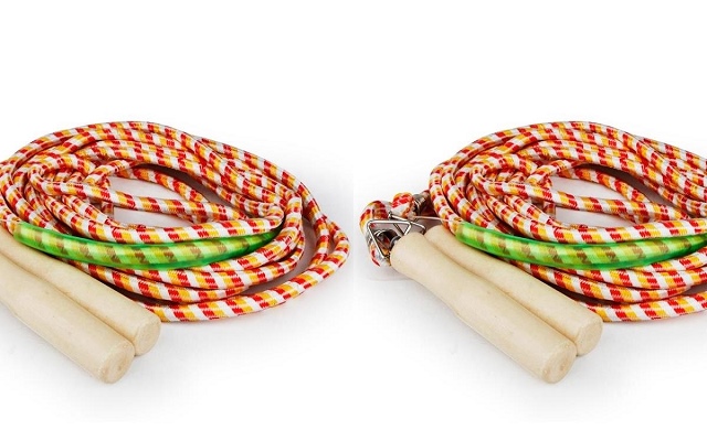 多人跳绳长绳集体儿童摇绳跳大绳学生健身510米棉绳5米单人跳绳5人