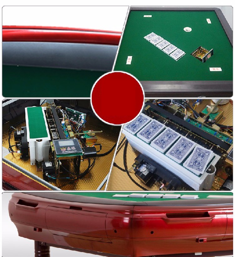 泰瑞格扑克机全自动发牌机扑克牌洗牌机斗地主餐桌两用折叠发牌机机芯