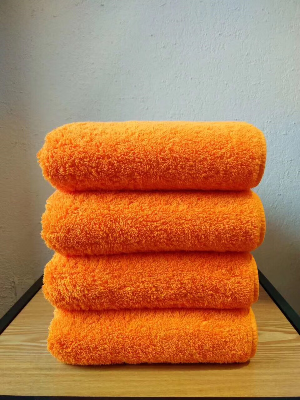 abyss浴巾爱比丝工艺礼品毛巾纯棉加厚长绒棉吸水酒店大浴巾出口 橘色