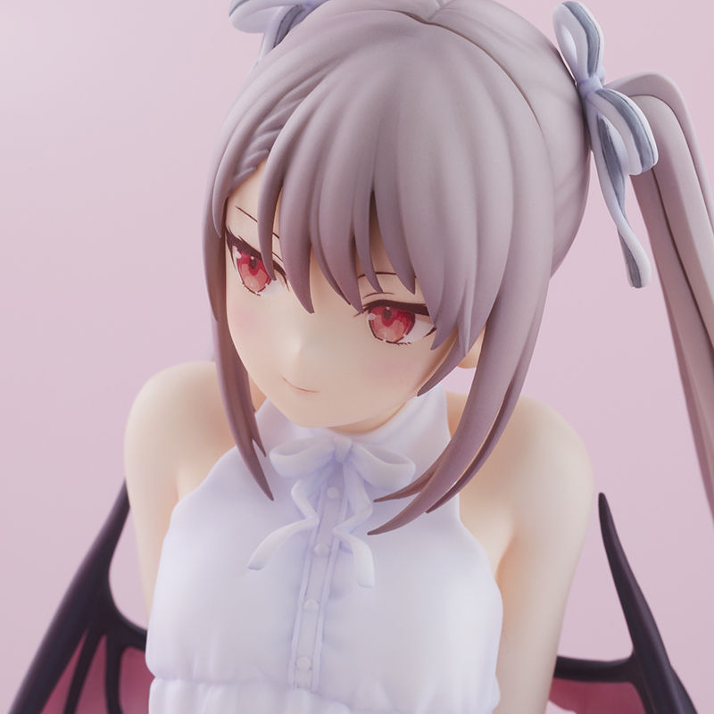 小恶魔酱坐姿手办原画动漫模型二次美少女人偶公仔机箱汽车摆件坐姿小