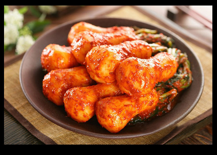 韩式小萝卜泡菜 韩大叔萝卜块 韩国风味酸辣萝卜条腌制下饭菜150g