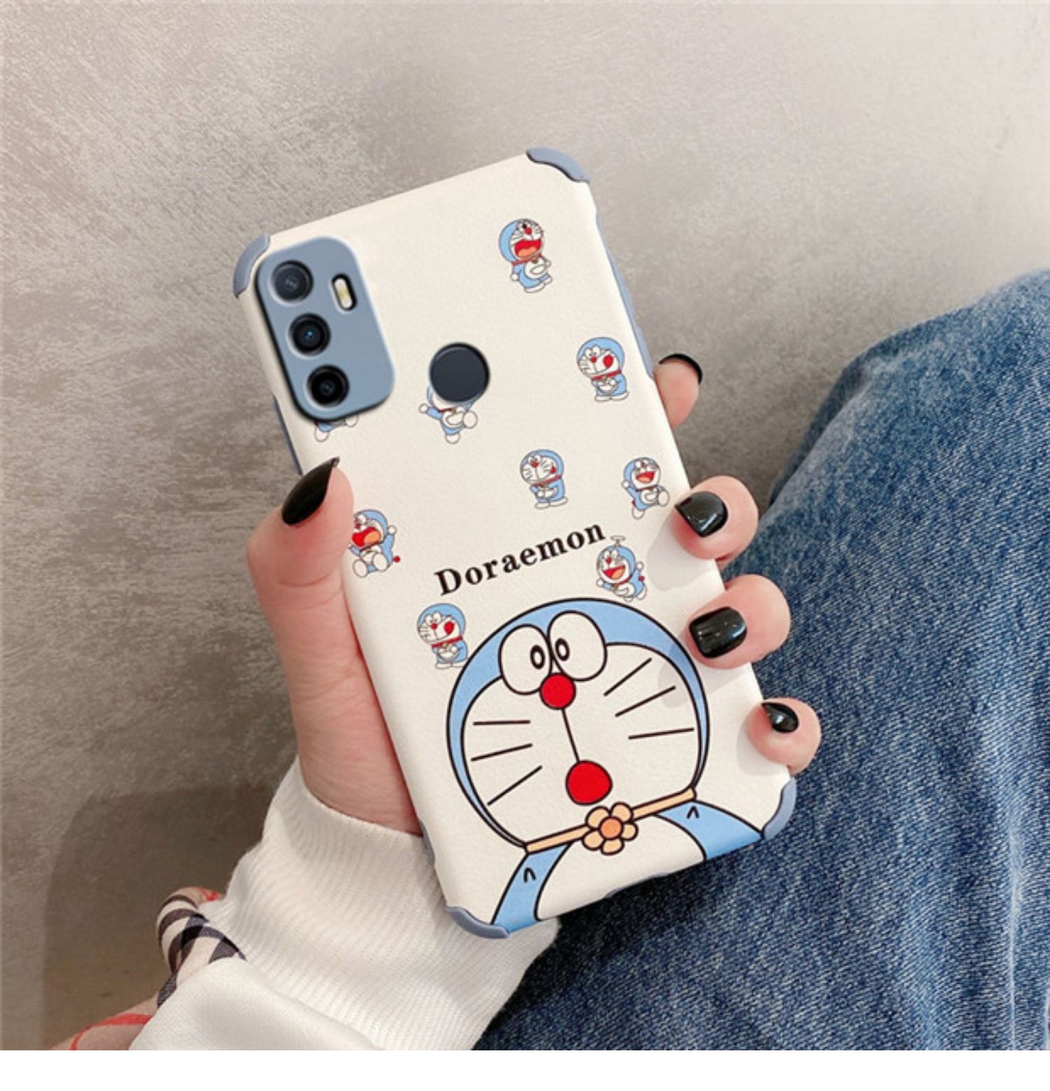 丁科 适用oppoa32手机壳卡通可爱ins网红a32动漫a23搞怪oppa全包镜头