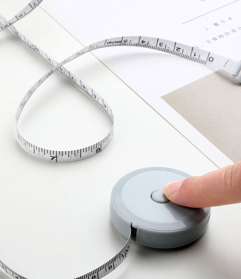 三围测量尺小卷尺迷你皮尺米尺多功能高精度2m米测量