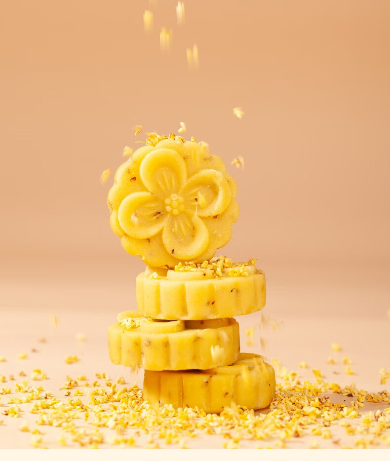 【知味观桂花糕190g】杭州传统特产糕点办公室茶点心零食 板栗馅桂花