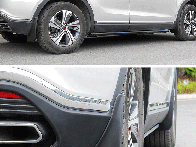 定制适用红旗hs5挡泥板红旗hs5改装挡泥皮车轮防泥板装饰件