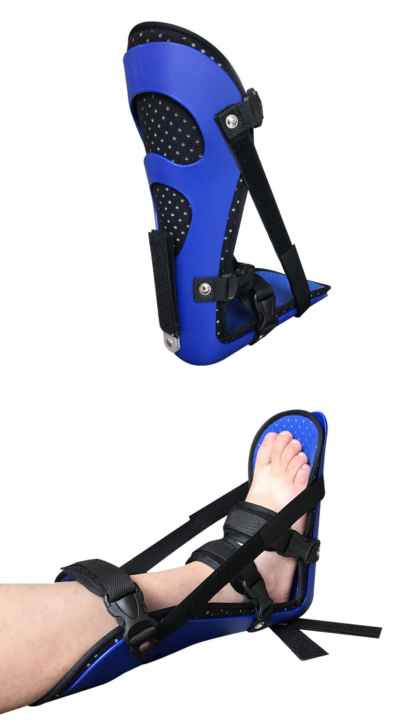 韩版足托足下垂脚踝支具足内翻矫形器中风训练器材偏瘫脚踝足托矫正鞋