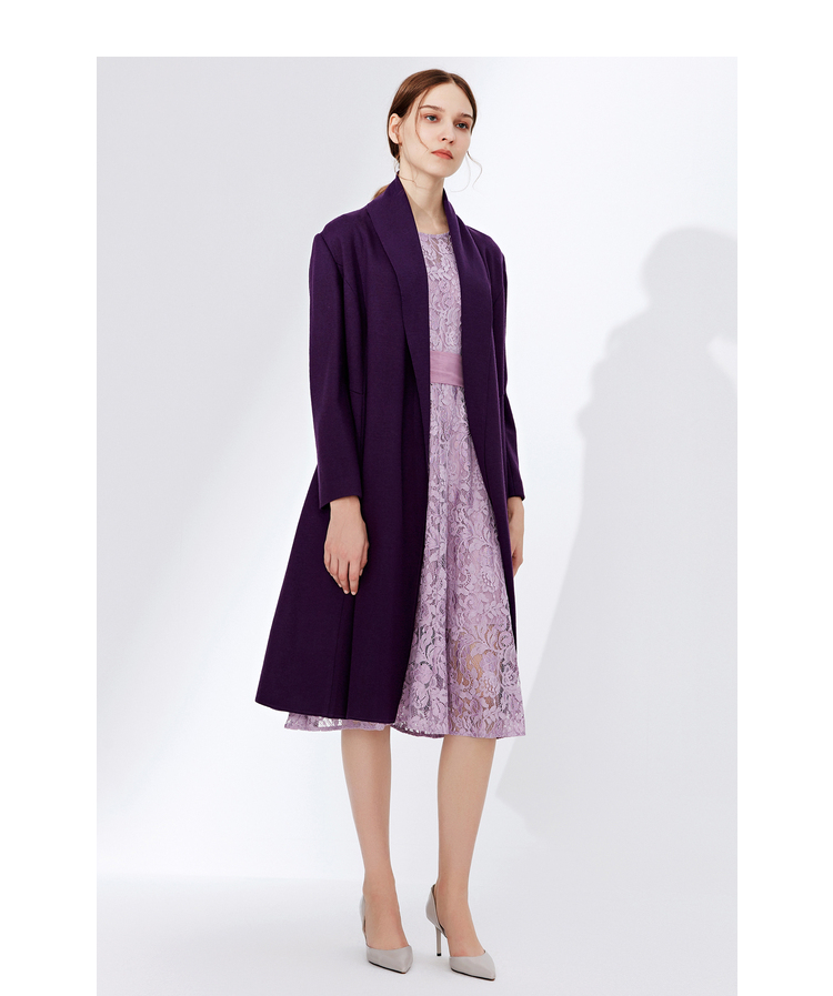 欧柏兰奴2021年春秋风衣中长款风衣外套女羊毛保暖时尚ouqf6644 p01深