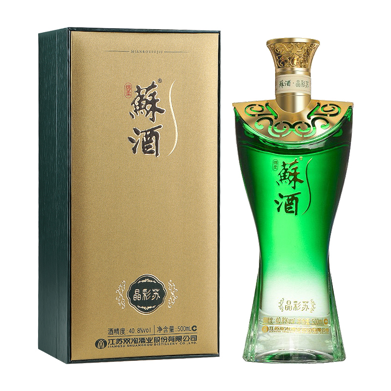 双沟晶彩苏酒40.8图片