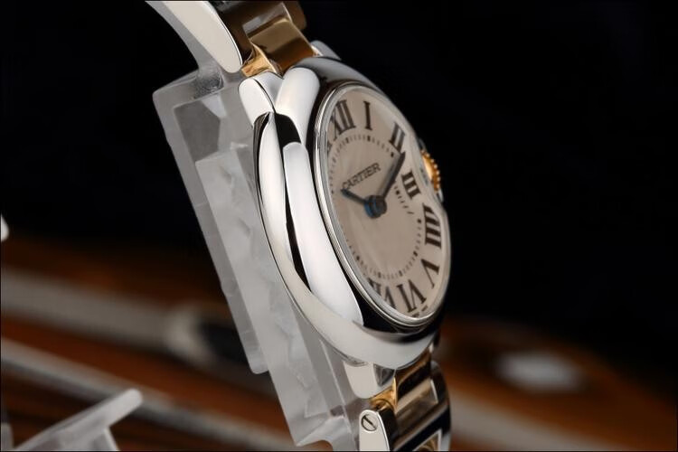 【二手95新】卡地亚蓝气球系列w69007z3 18k黄金精钢石英女表 3009