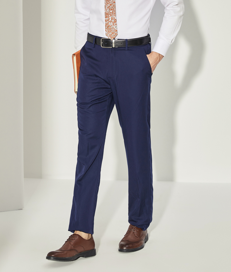 雅戈尔 裤子男 秋季推荐 男士休闲裤 商务休闲 灰蓝 36/90a