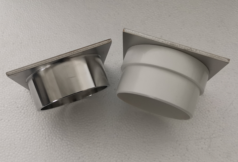 304不锈钢清扫口地面扫除口pvc下水管堵头检修口dn5075110160dn100方