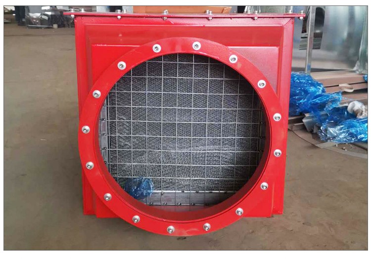 管道燃气阻火器不锈钢中央除尘阻火器无焰泄爆装置隔爆阀管道阻火器