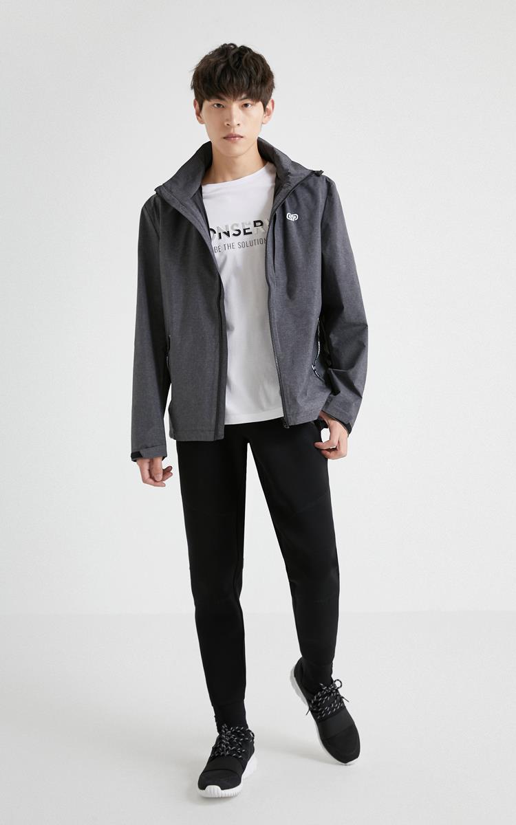 jackjones杰克琼斯男装秋季可拆卸连帽百搭休闲运动夹克外套220121541