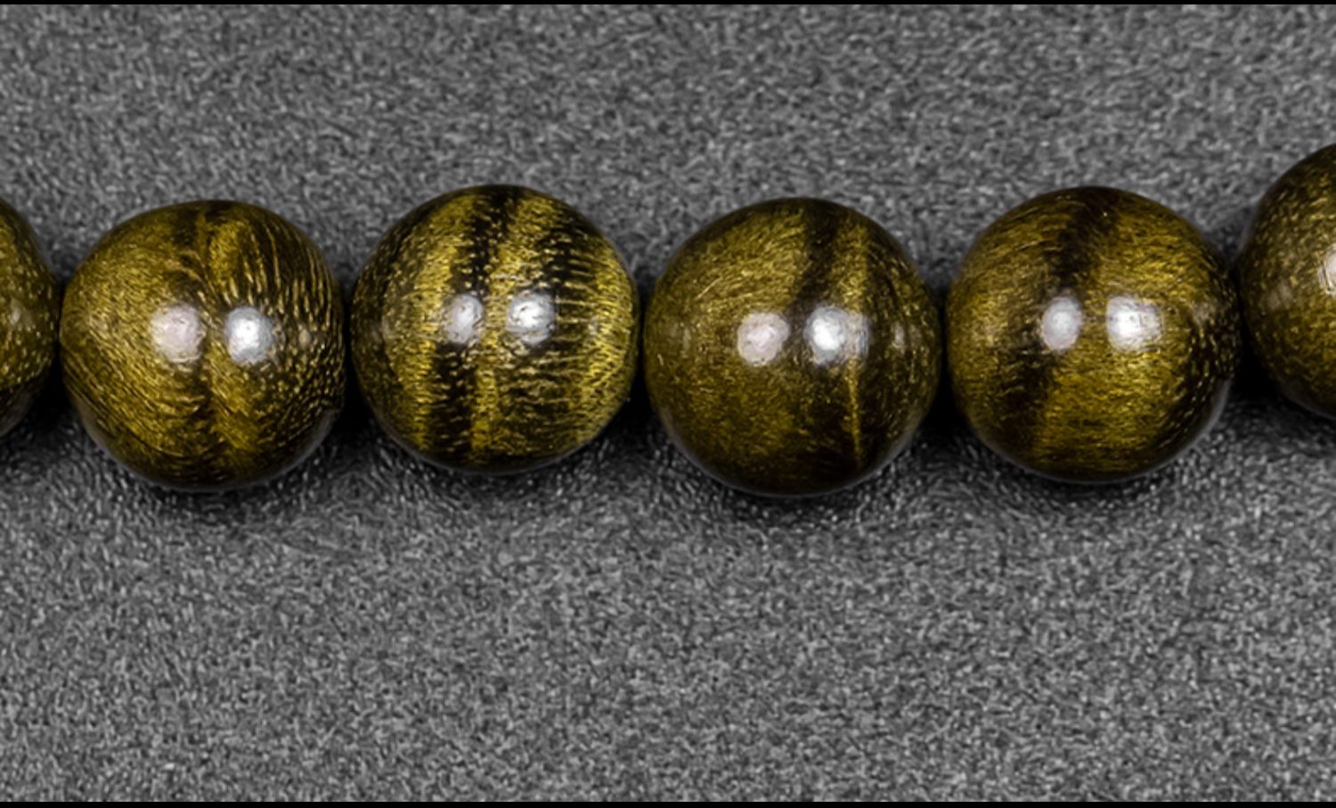 108颗念珠乌木佛手链男木珠lc a10508-阴沉木爆满水波金丝楠木念珠8mm