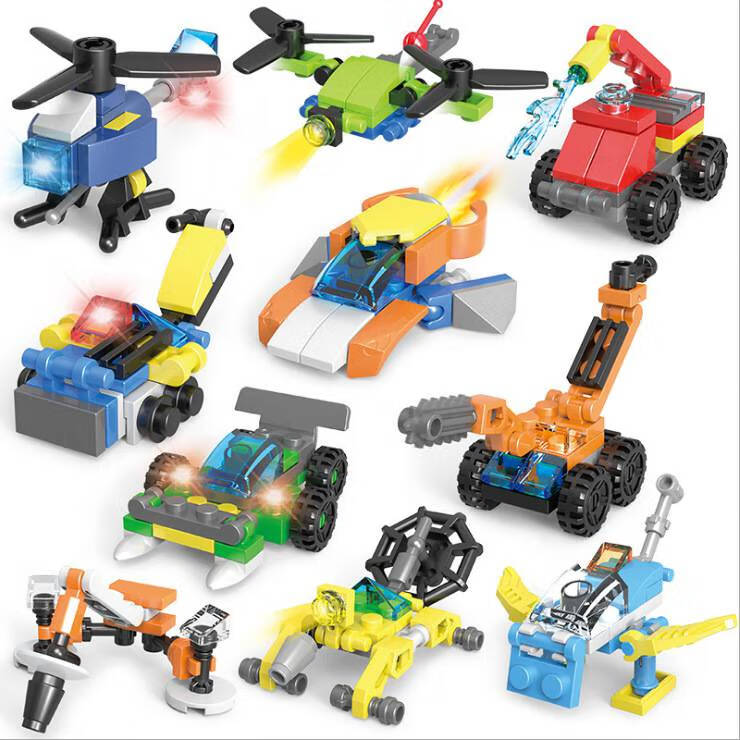 迷你积木 迷你拼装积木组装小盒颗粒儿童拼插小玩具男女幼儿园机构