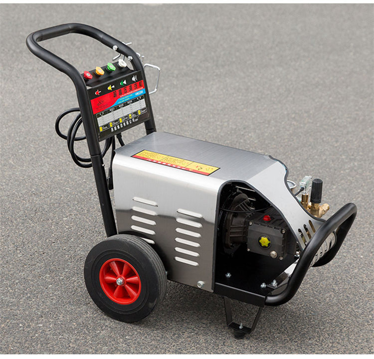 黑猫洗车机商用220v超高压清洗机380v工业大功率大流量养殖场水泵