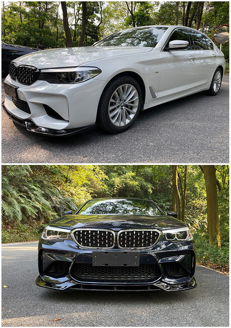 适用于18-20款宝马新5系改装gts款大包围g38改装m5前杠包围中网 gts前