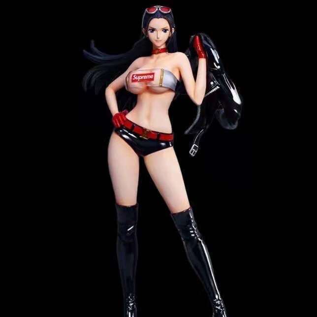 万代海贼王手办 航海王gk薇薇潮流汉库克女帝罗宾蛇姬娜美手办可拆脱