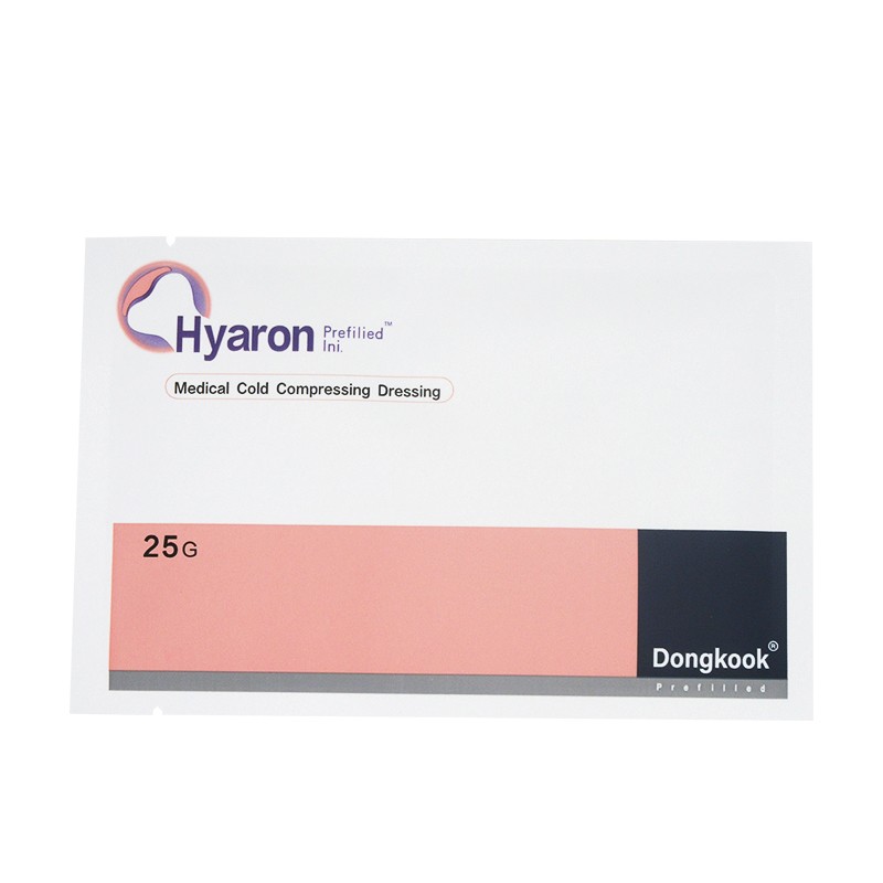 东国医用冷敷贴hyaron贴面部冷敷膜2yk 一盒装【图
