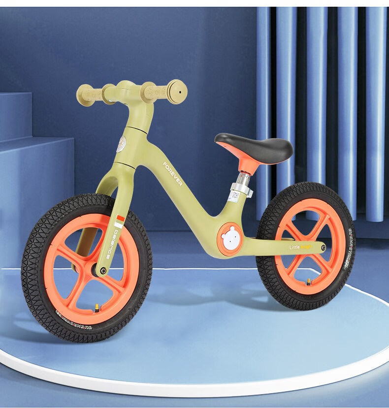 永久(forever)牌儿童平衡车3-6岁男女宝宝滑步车小孩轻便户外滑行玩具