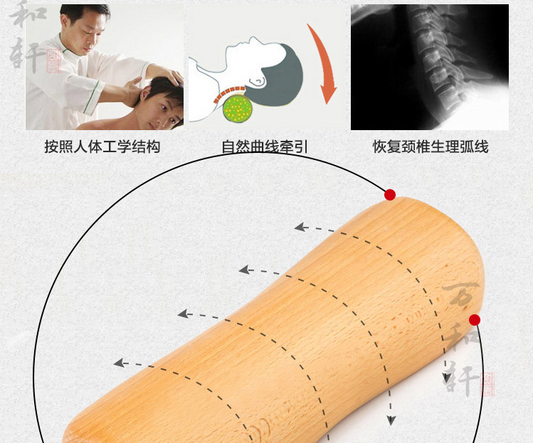 圆柱颈椎枕用法图解图片