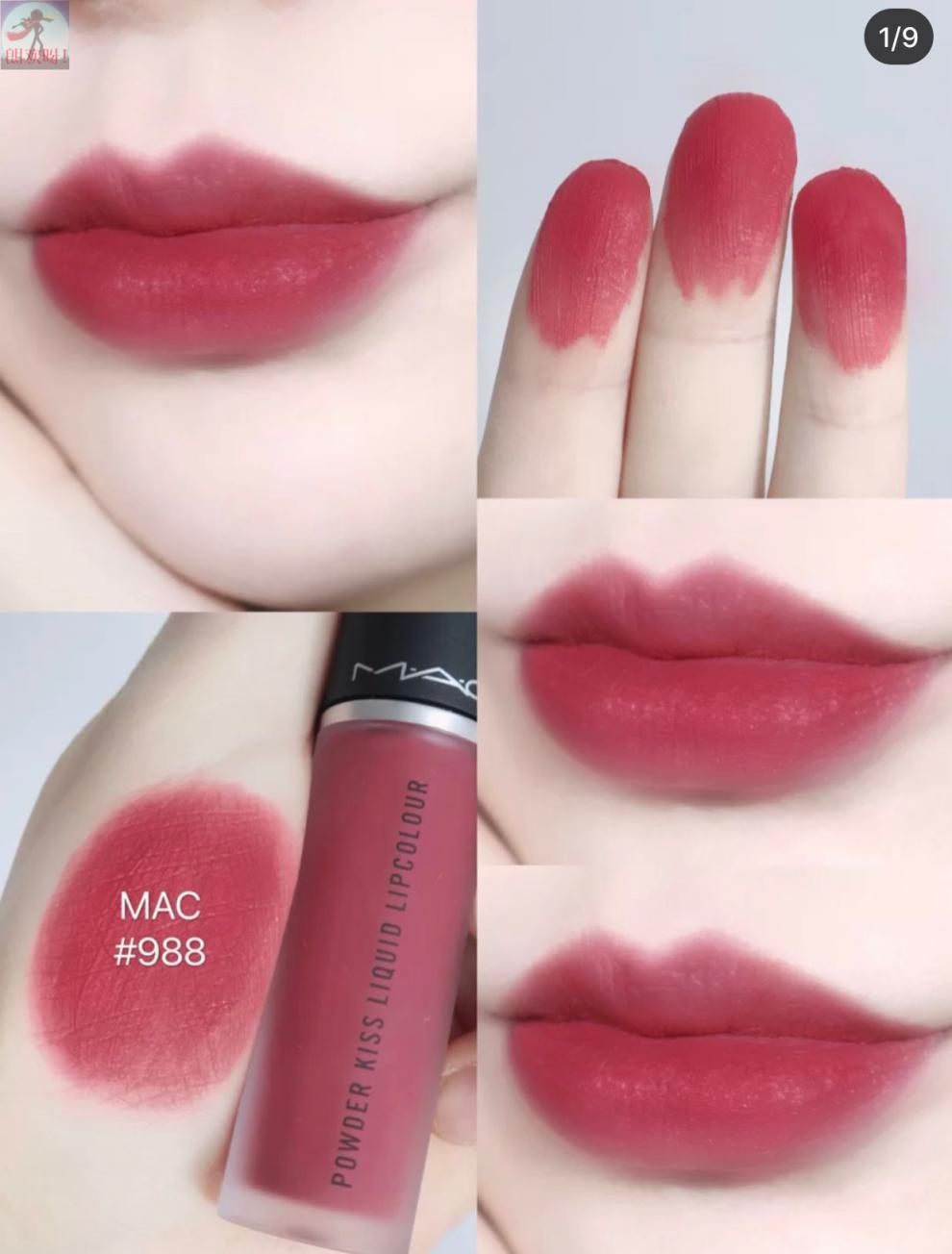 日上mac柔雾唇釉 991 997 998 982 994 977 979 993 989 9 997 over