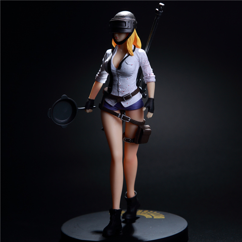 达芙琳绝地求生和平精英人物模型游戏大吉大利今晚吃鸡摆件周边礼物女