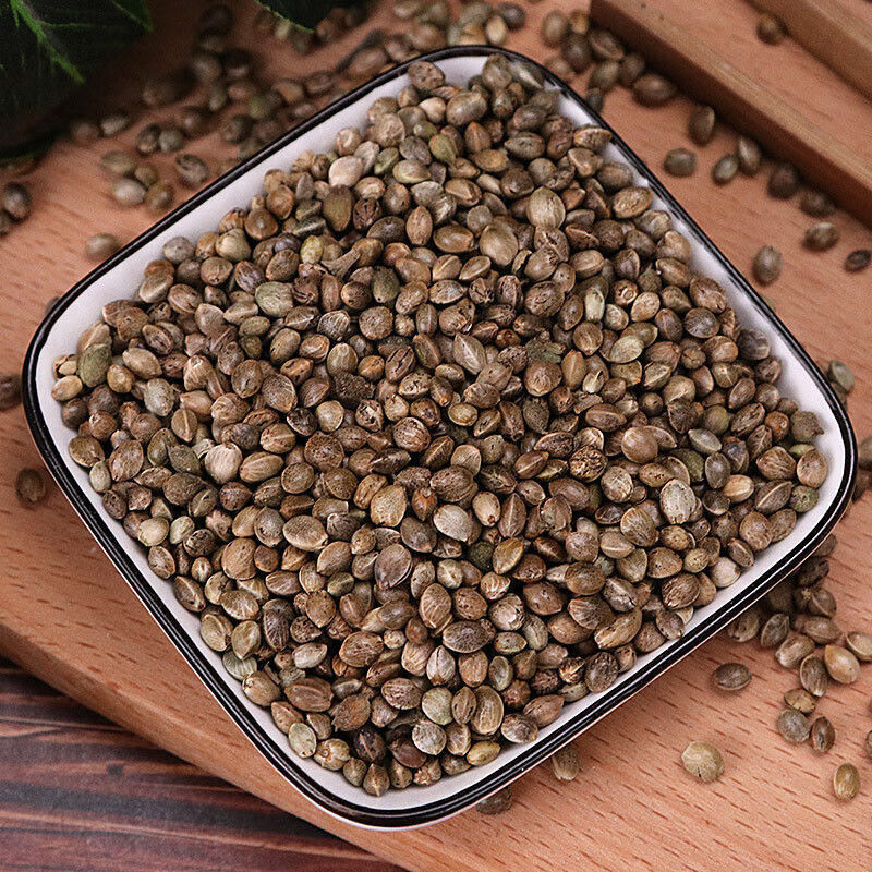 正宗火麻仁 中药材火麻仁籽巴马火麻仁火麻仁茶炒火麻仁 火麻仁5克