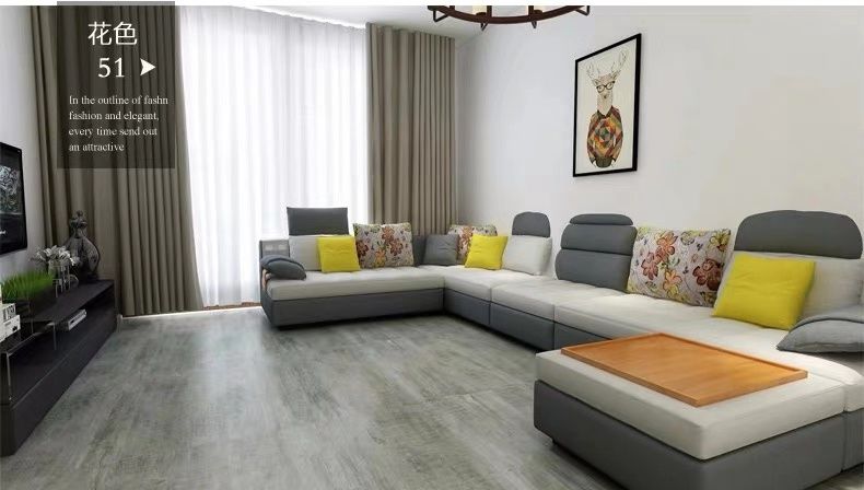 800x800pvc地板贴自粘地板加厚耐磨防水自贴卧室客厅塑胶水泥地贴规格