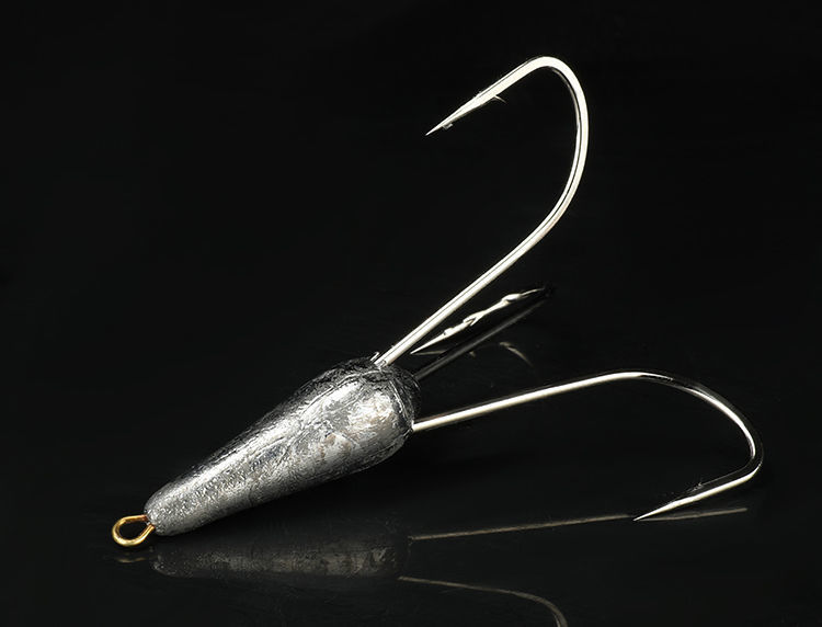 锚钩破鳞钩锚钩带铅底锚钩锚钩锚鱼专用锚钩带倒刺锚钩矛鱼钩矛钩鲢鱼