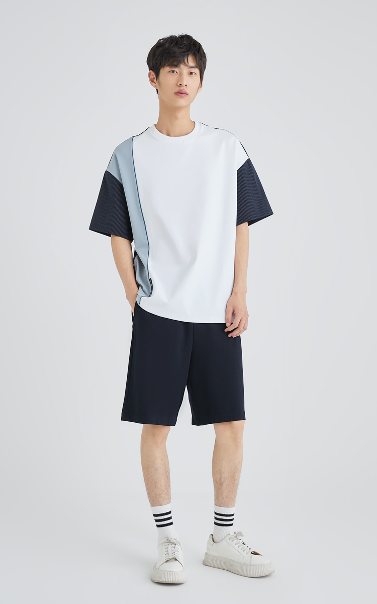 jackjones杰克琼斯男装夏季oversized潮流时尚个性街头男字母短袖t恤