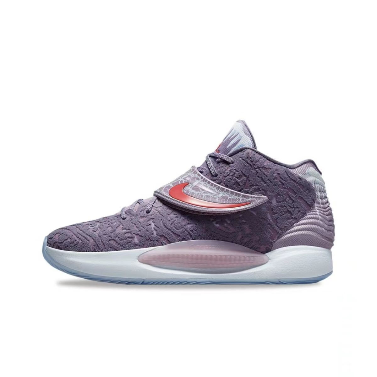 杜兰特14代篮球鞋kd黑蓝红冰绿黄气垫耐磨男战鞋透气运动鞋 紫色 #6